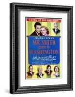 Mr. Smith Goes to Washington - Movie Poster Reproduction-null-Framed Photo