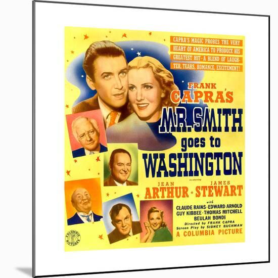 Mr. Smith Goes to Washington-null-Mounted Premium Giclee Print