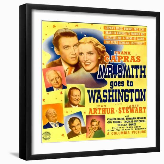 Mr. Smith Goes to Washington-null-Framed Art Print