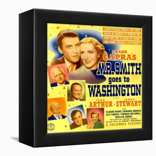 Mr. Smith Goes to Washington-null-Framed Stretched Canvas