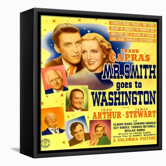 Mr. Smith Goes to Washington-null-Framed Stretched Canvas