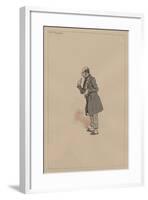 Mr Snagsby, C.1920s-Joseph Clayton Clarke-Framed Giclee Print