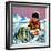 Mr. Snowman - Jack & Jill-Cynthia Koehler-Framed Premium Giclee Print