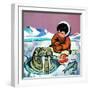 Mr. Snowman - Jack & Jill-Cynthia Koehler-Framed Premium Giclee Print