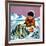 Mr. Snowman - Jack & Jill-Cynthia Koehler-Framed Giclee Print