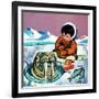 Mr. Snowman - Jack & Jill-Cynthia Koehler-Framed Giclee Print