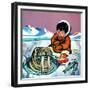 Mr. Snowman - Jack & Jill-Cynthia Koehler-Framed Giclee Print