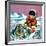 Mr. Snowman - Jack & Jill-Cynthia Koehler-Framed Giclee Print