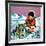 Mr. Snowman - Jack & Jill-Cynthia Koehler-Framed Giclee Print