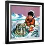 Mr. Snowman - Jack & Jill-Cynthia Koehler-Framed Giclee Print