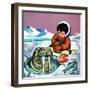 Mr. Snowman - Jack & Jill-Cynthia Koehler-Framed Giclee Print