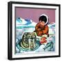 Mr. Snowman - Jack & Jill-Cynthia Koehler-Framed Giclee Print