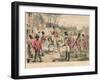 Mr. Sponge Arrives at Sir Arrys, 1865-John Leech-Framed Giclee Print