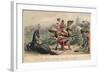 Mr. Sponge Completely Scatters His Lordship, 1865-John Leech-Framed Giclee Print