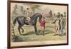 Mr. Sponge Is Introduced to Ercles, 1865-John Leech-Framed Giclee Print