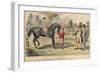 Mr. Sponge Is Introduced to Ercles, 1865-John Leech-Framed Giclee Print