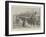 Mr Spurgeon's Funeral, the Procession in Norwood Cemetery-null-Framed Giclee Print