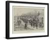 Mr Spurgeon's Funeral, the Procession in Norwood Cemetery-null-Framed Giclee Print