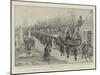 Mr Spurgeon's Funeral, the Procession in Norwood Cemetery-null-Mounted Giclee Print