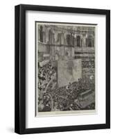 Mr Stanley at the Albert Hall-null-Framed Giclee Print