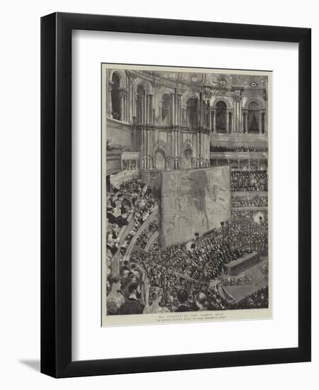 Mr Stanley at the Albert Hall-null-Framed Giclee Print