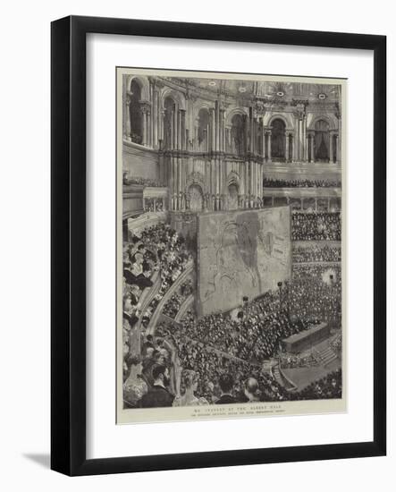 Mr Stanley at the Albert Hall-null-Framed Giclee Print