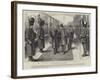 Mr Stanley's Arrival at the Gare Du Midi, Brussels-null-Framed Giclee Print