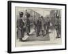 Mr Stanley's Arrival at the Gare Du Midi, Brussels-null-Framed Giclee Print