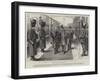 Mr Stanley's Arrival at the Gare Du Midi, Brussels-null-Framed Giclee Print