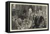Mr Stanley's Wedding, the Ceremony in Westminster Abbey-null-Framed Stretched Canvas