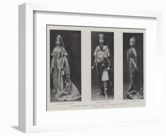 Mr Stephen Phillips's New Play, Herod, at Her Majesty's Theatre-null-Framed Giclee Print