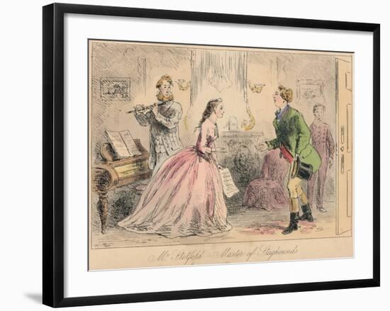 Mr. Stotford - Master of Staghounds, 1865-John Leech-Framed Giclee Print