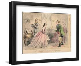 Mr. Stotford - Master of Staghounds, 1865-John Leech-Framed Giclee Print