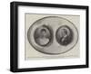 Mr T B H Cochrane, the New Deputy-Governor of the Isle of Wight; and Lady Adela Cochrane-null-Framed Giclee Print