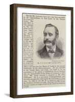 Mr T R Leuty, Mp for East Leeds-null-Framed Giclee Print