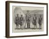 Mr Theophilus Shepstone, Cmg, Resident Adviser and Agent to the Swazi Nation, and His Native Boys-null-Framed Giclee Print