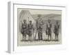 Mr Theophilus Shepstone, Cmg, Resident Adviser and Agent to the Swazi Nation, and His Native Boys-null-Framed Giclee Print