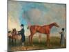 Mr Thornhills Sailor, A Chestnut Racehorse with a Groom and Trainer, 1817-Benjamin Marshall-Mounted Giclee Print