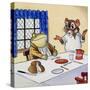 Mr Toad Waiting For His Food-null-Stretched Canvas