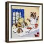 Mr Toad Waiting For His Food-null-Framed Giclee Print