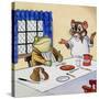 Mr Toad Waiting For His Food-null-Stretched Canvas