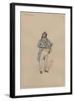 Mr Turveydrop, C.1920s-Joseph Clayton Clarke-Framed Giclee Print