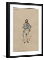 Mr Turveydrop, C.1920s-Joseph Clayton Clarke-Framed Giclee Print