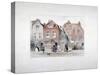 Mr Upcott's House and Figures on Upper Street, Islington, London, C1835-Thomas Hosmer Shepherd-Stretched Canvas