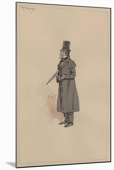 Mr Vholes, C.1920s-Joseph Clayton Clarke-Mounted Giclee Print