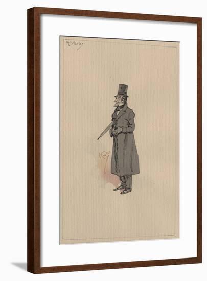 Mr Vholes, C.1920s-Joseph Clayton Clarke-Framed Giclee Print