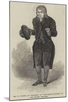 Mr W Farren, as Michael, in The Secret Service, at the Strand Theatre-null-Mounted Giclee Print