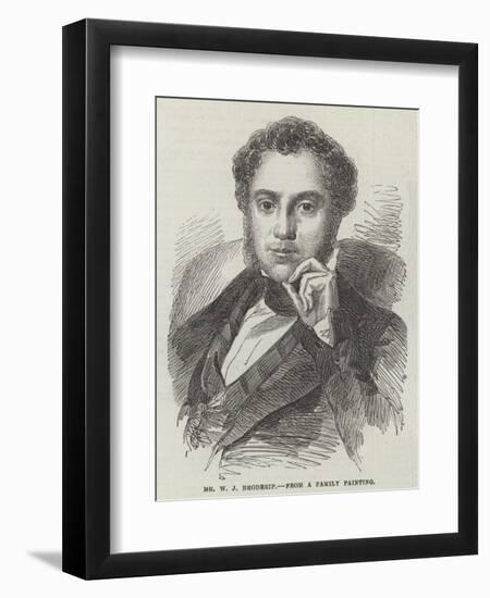 Mr W J Broderip-null-Framed Giclee Print