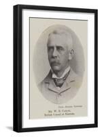 Mr W R Carles, British Consul at Tientsin-null-Framed Giclee Print