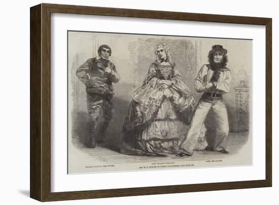 Mr W S Woodin in Three Characters-Frederick John Skill-Framed Giclee Print